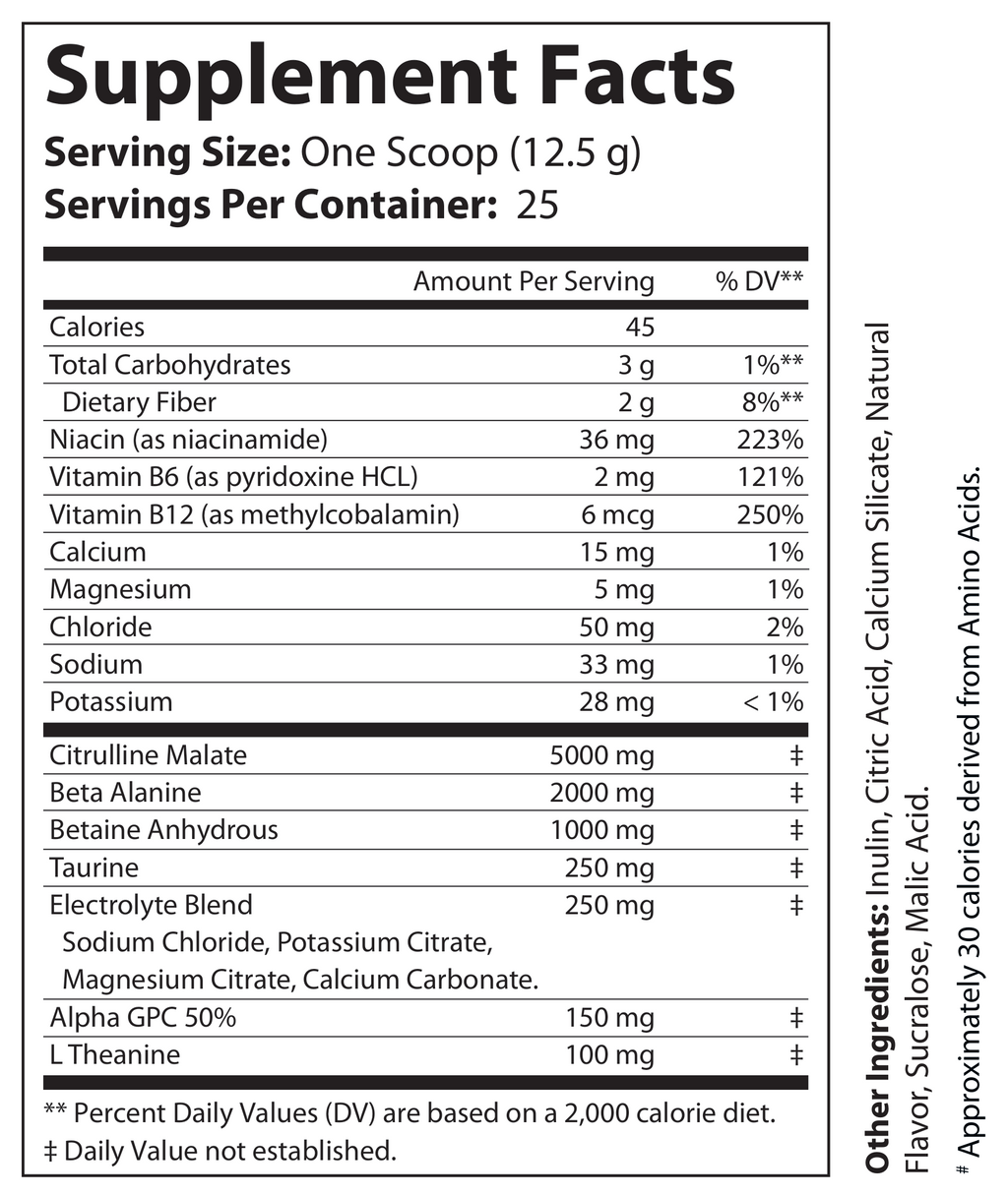 Pump Non-Stim Pre-Workout — Pineapple Punch