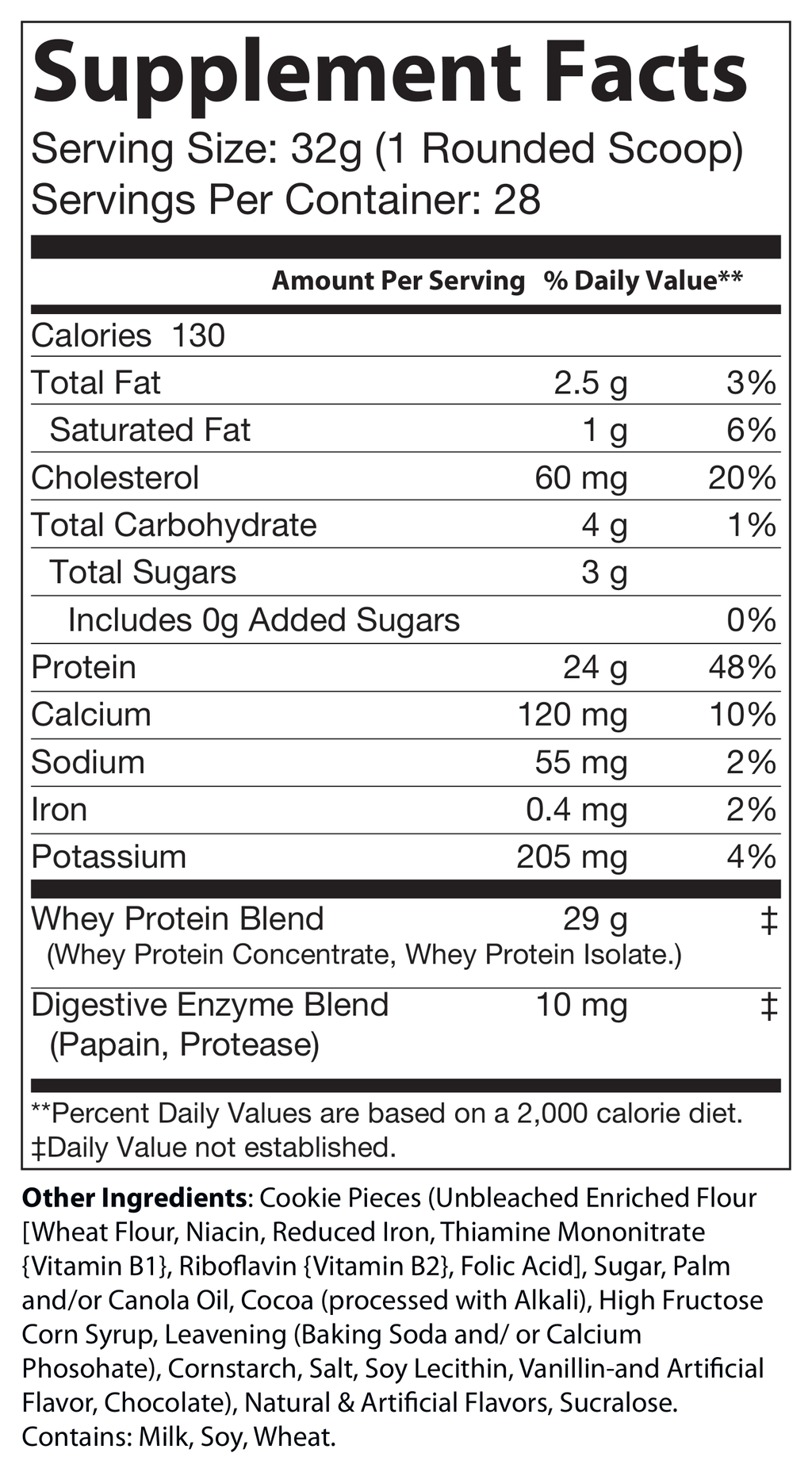 Whey Protein - Cookies & Cream