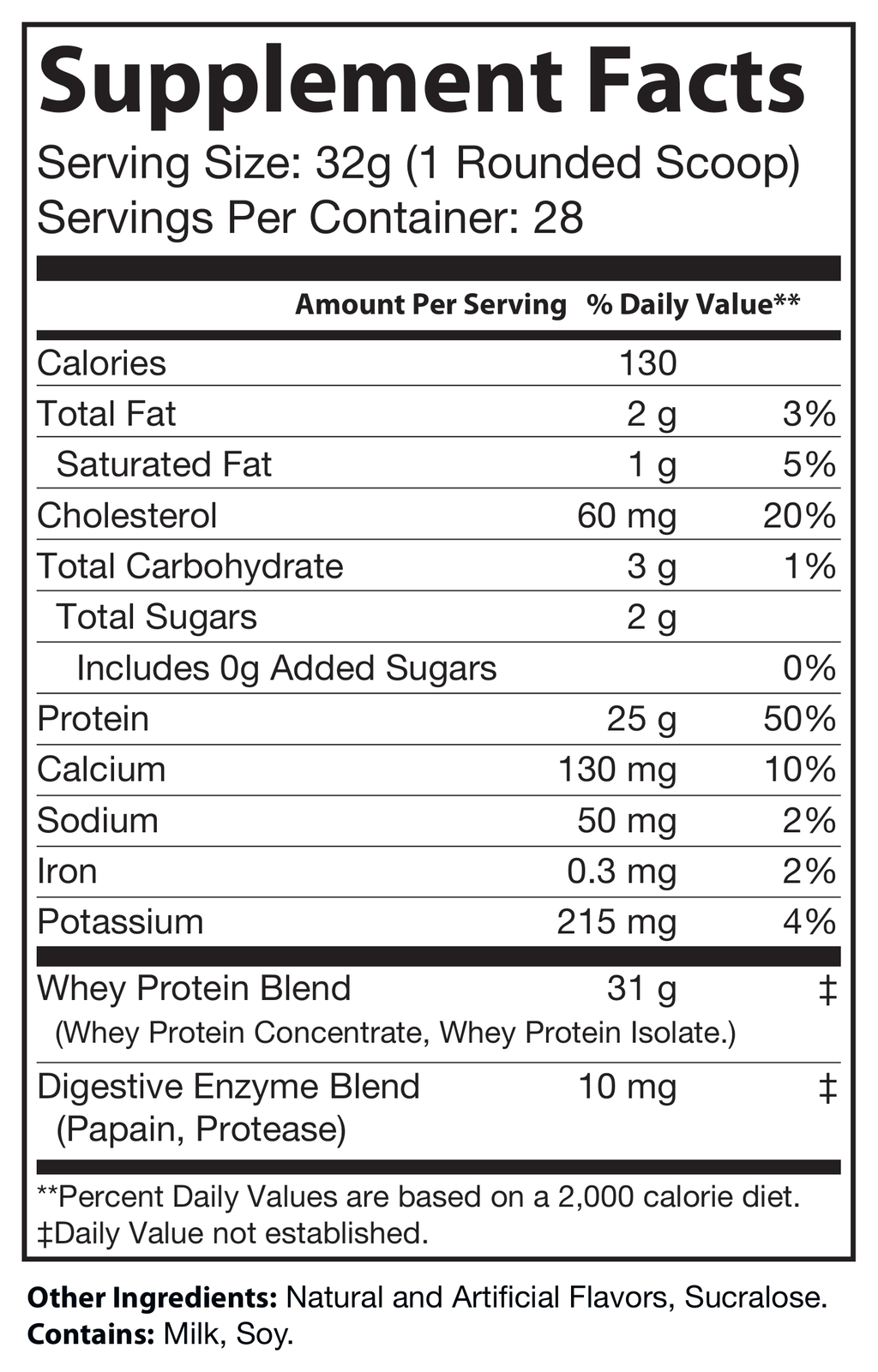 Whey Protein - Cinnamon Roll