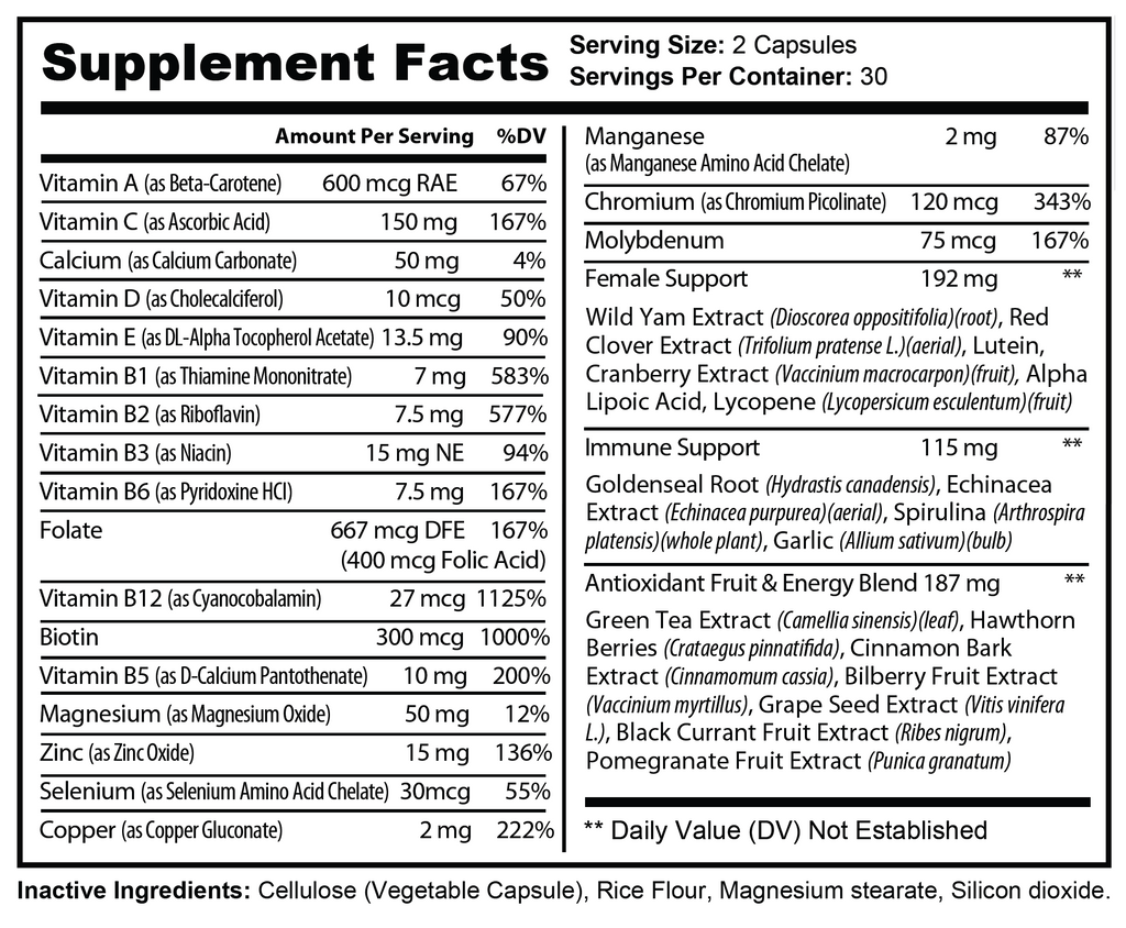 Women’s Daily Multivitamin