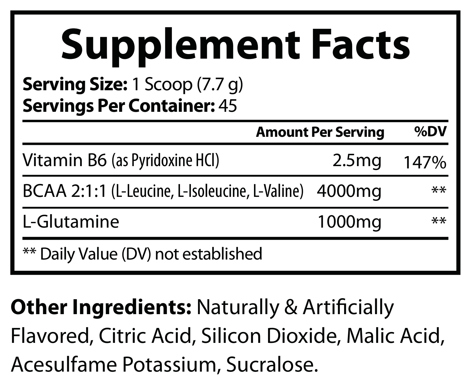 BCAA — Fruit Punch