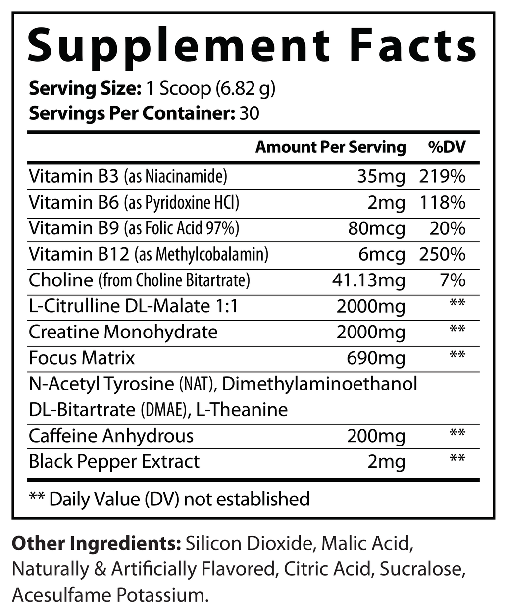 Stim Pre-Workout — Fruit Punch