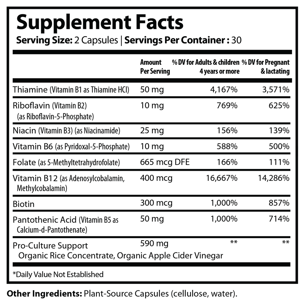 Vitamin B Complex - Active B Formula