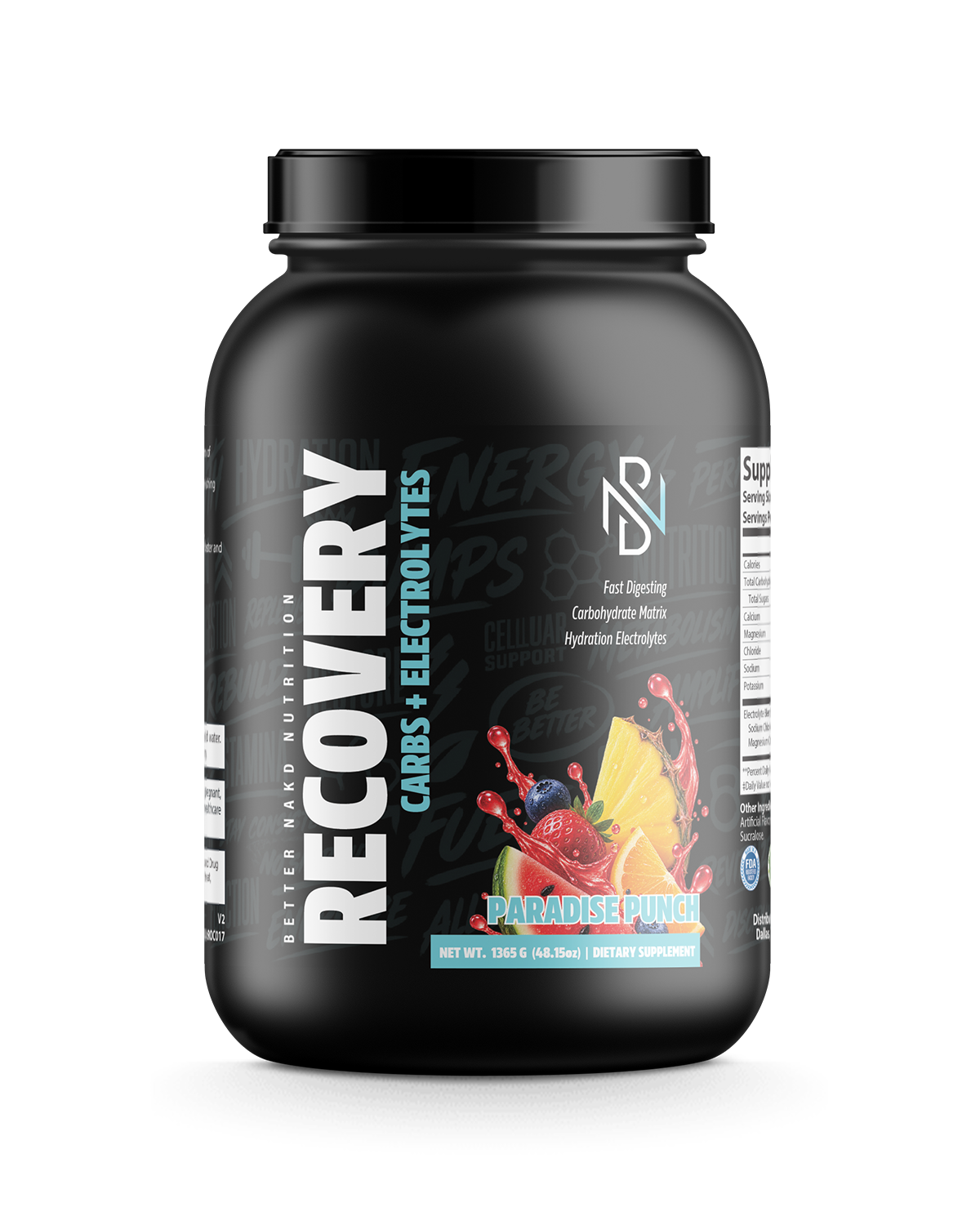 Recovery Carbs + Electrolytes — Paradise Punch